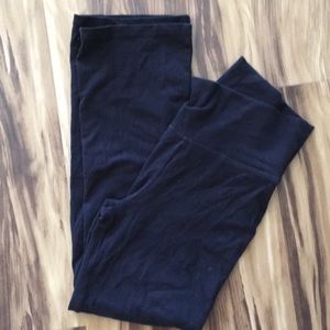 Girls black yoga pants